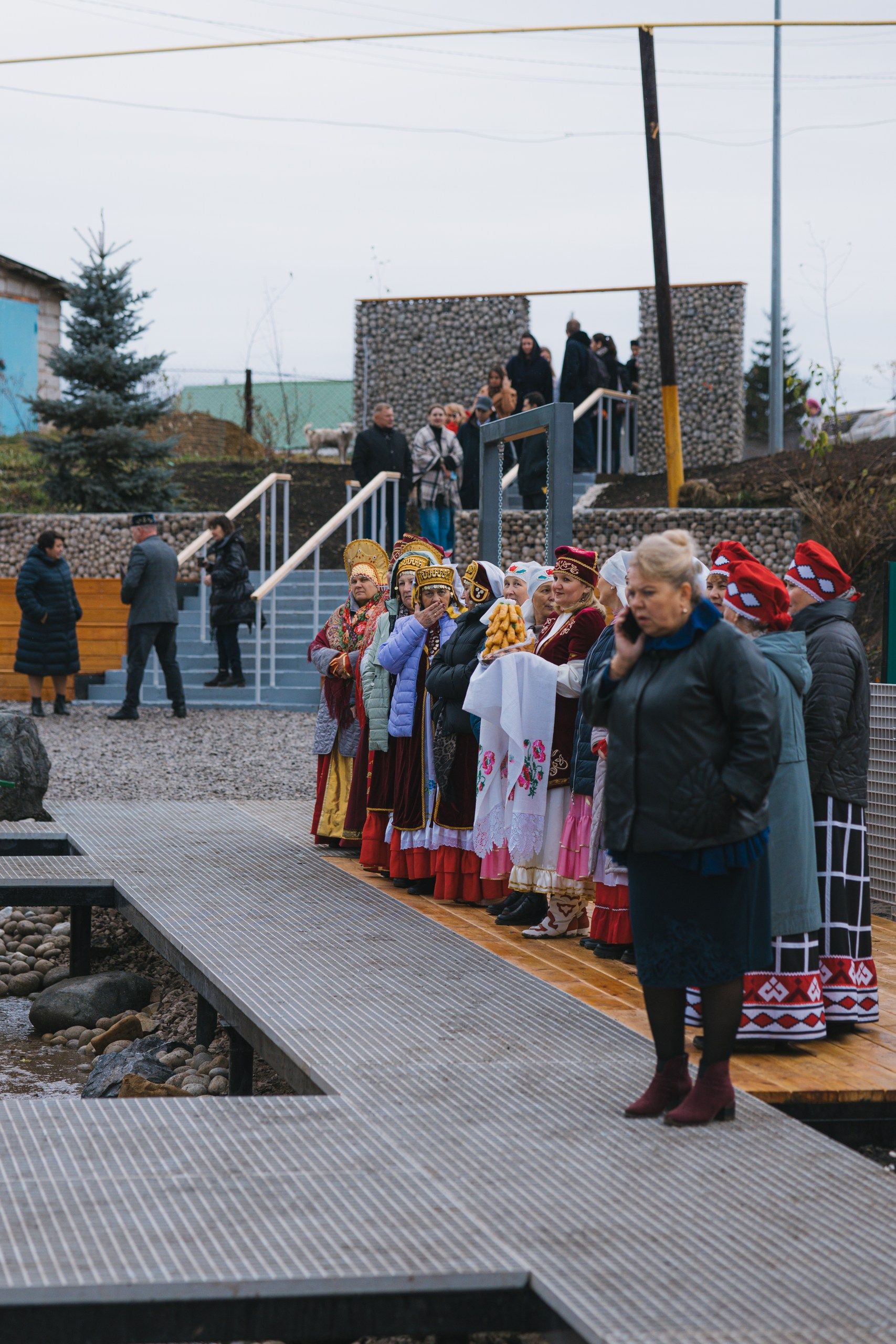 Әлмәт районы Елховой авылында «Кизләү» чишмәсе яңартылды