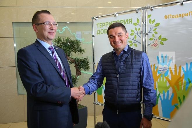 Андрей Кузьмин и Ирек Миннахметов дали старт акции «Территория добра»