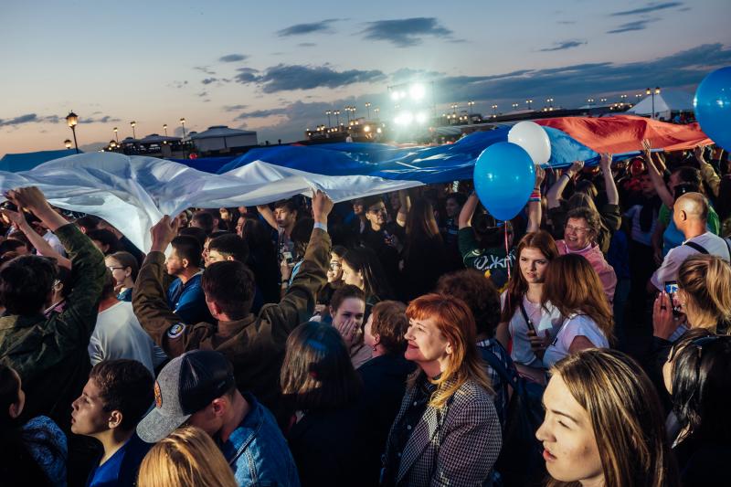 ​День России в Татарстане отпраздновали более 50 тысяч человек