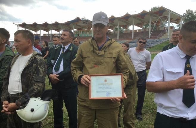 В Татарстане выбрали лучшего лесного пожарного - 2017