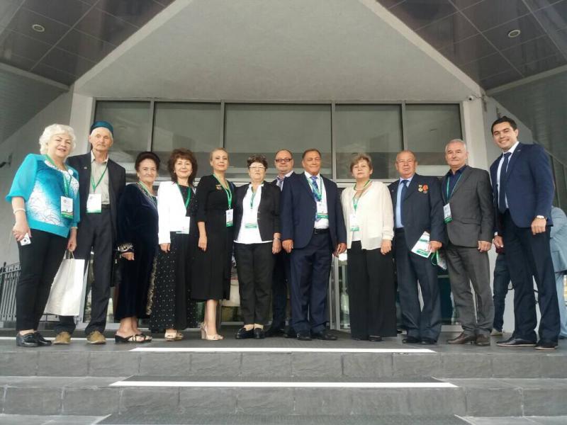 Делегация татар Узбекистана приняла участие в VI съезде Всемирного конгресса татар в Казани