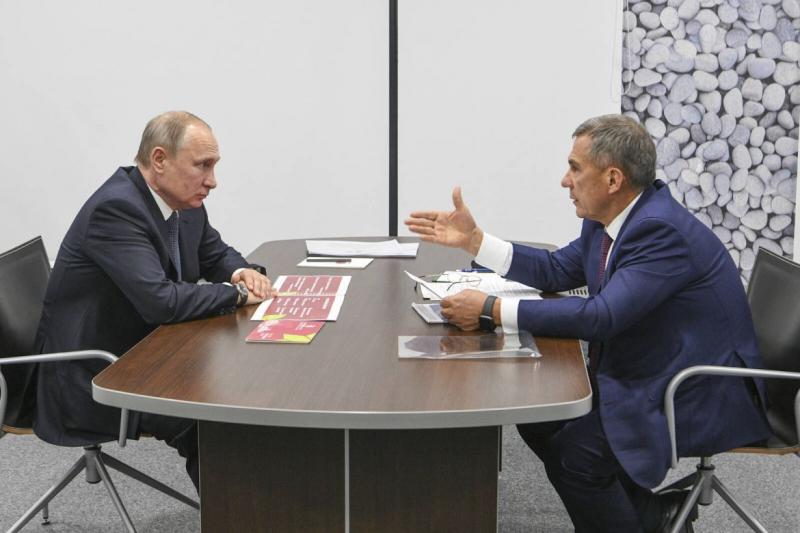 ​Дмитрий Песков Путин белән Миңнеханов мөнәсәбәтләрен бик ышанычлы булуын әйтте