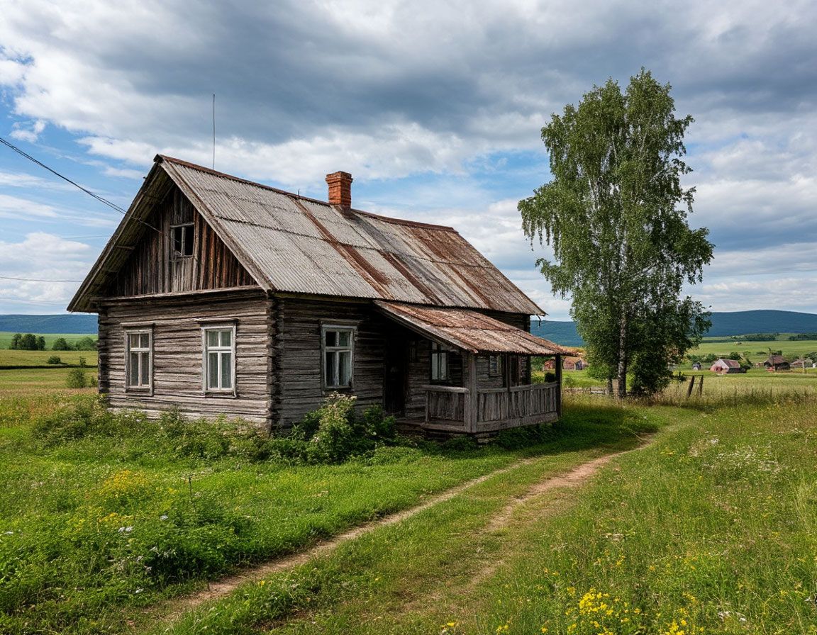 Авыл читендәге йорт