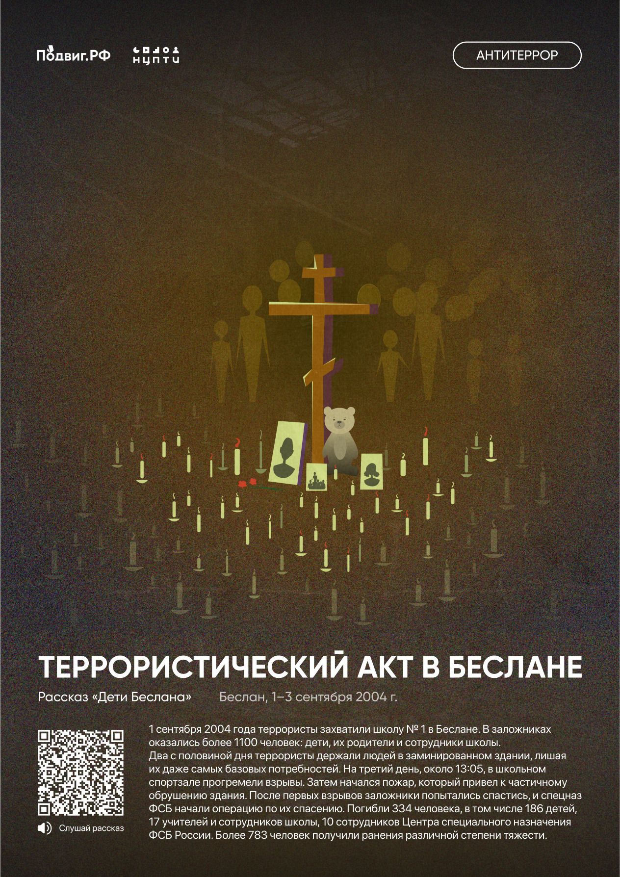 3 сентябрь – Россиядә Террорчылыкка каршы көрәштә теләктәшлек көне