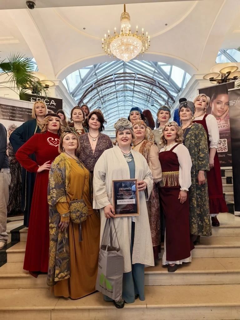 Казан кызлары – Питерда мода подиумында