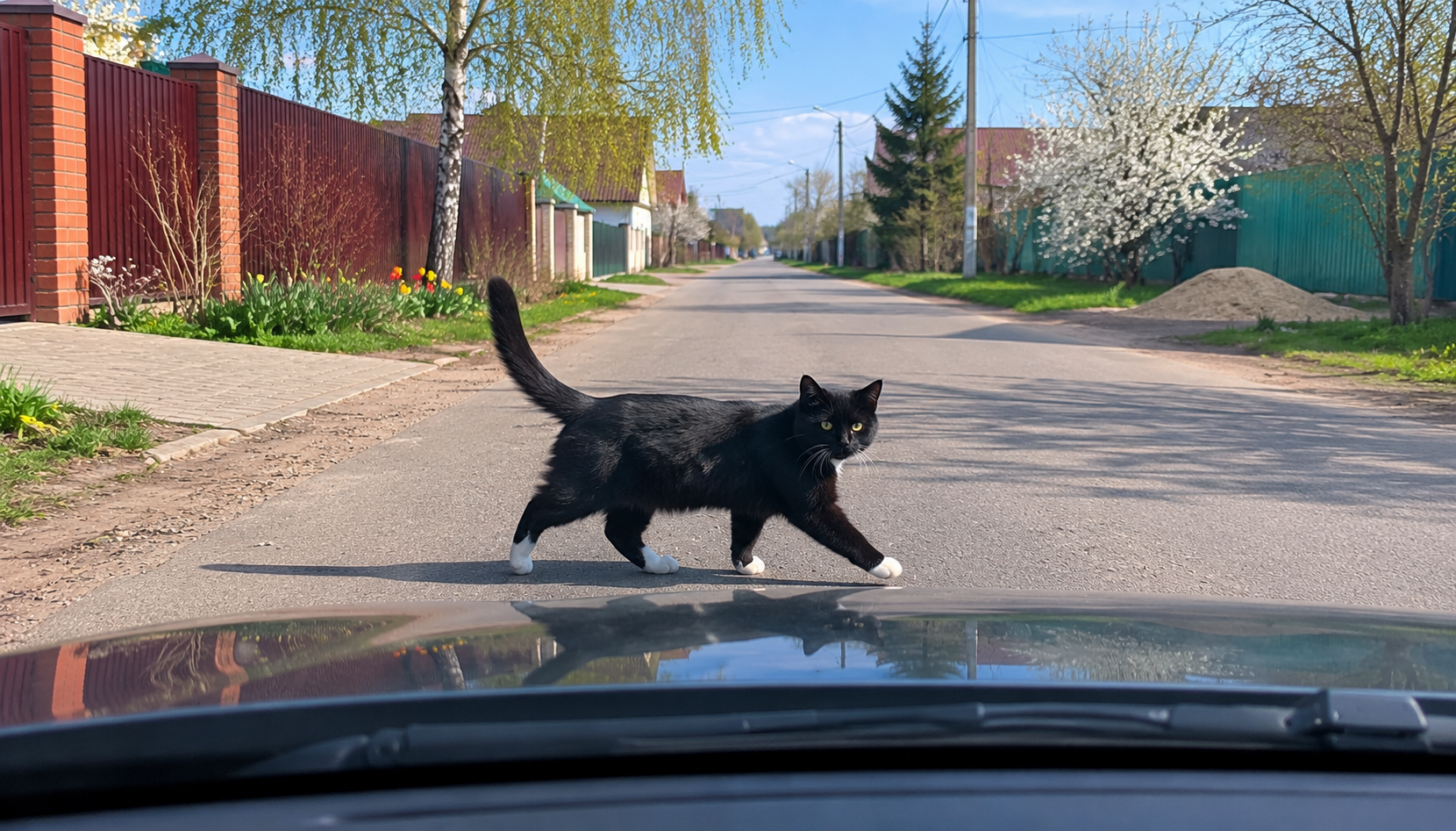 Кара мәченең ни гаебе?